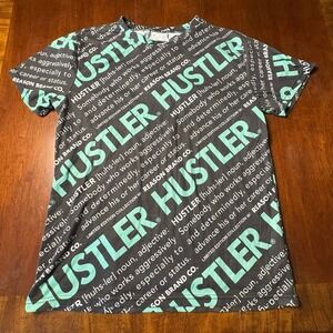 Reason Brand Co. x Hustler Limited Edition All Over Print T-Shirt Medium